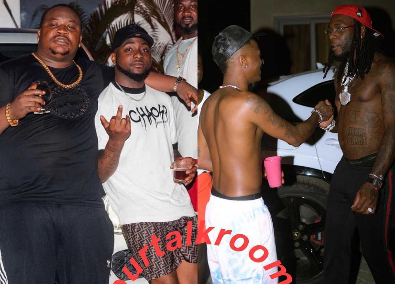 Cubana Chief Priest, Davido, Wizkid and Burna Boy