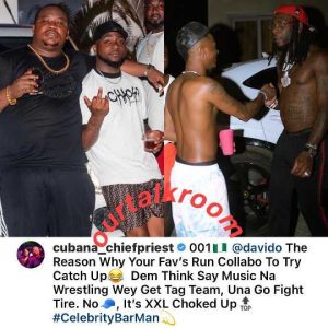 Cubana Chief Priest Stylishly Troll Burna Boy & Wizkid Again As He Hails Davido