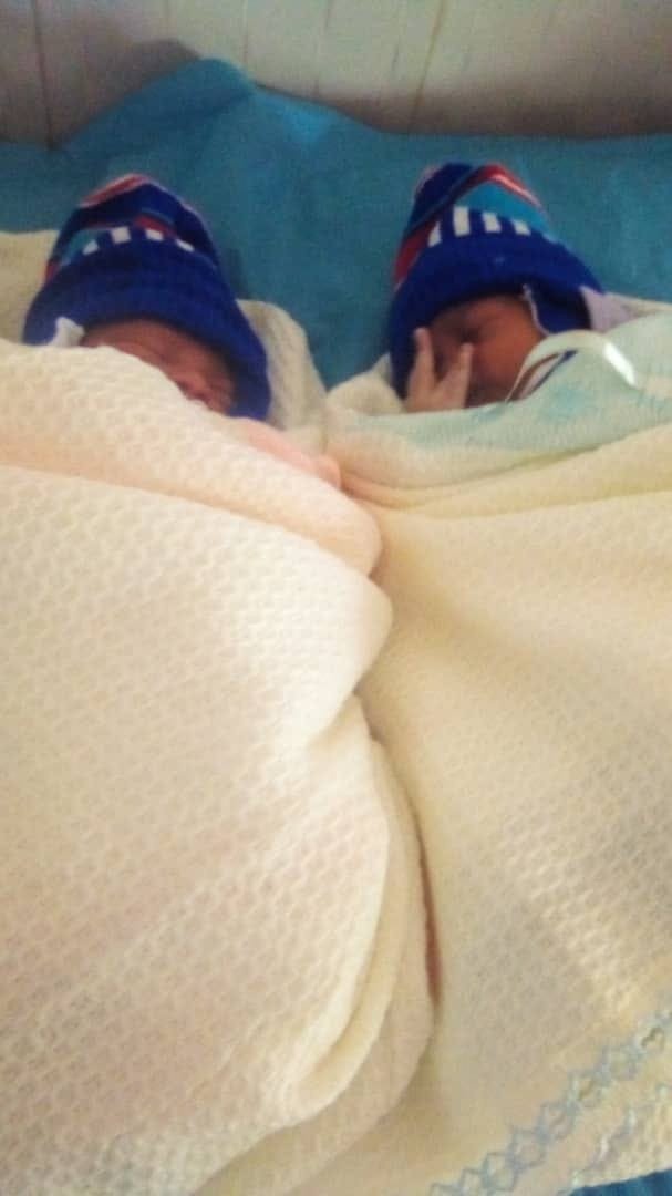 Woman gives Birth to twin