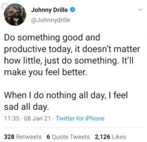 ‘I Feel Sad When I Do Nothing All Day’ – Johnny Drille