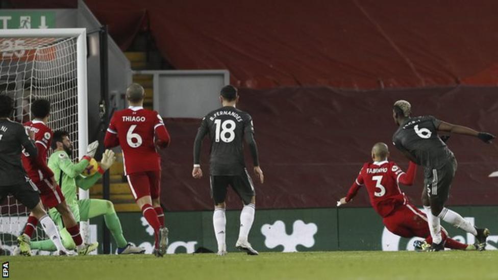 Liverpool & Man United Play 0 – 0 Draw At Anfield