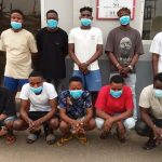 EFCC Arrests Ten Suspected Internet Fraudsters In Akure