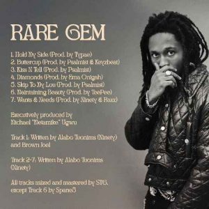 Ninety – Rare Gem EP Track list