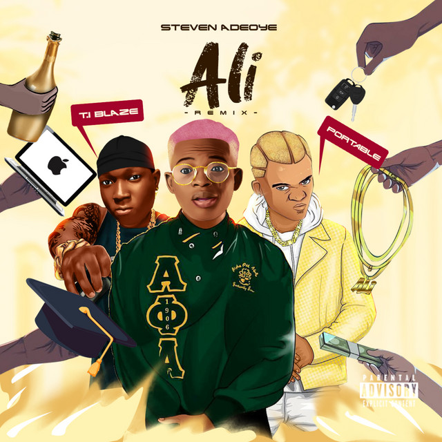 Steven Adeoye ft. Portable, T.I Blaze – Ali (Remix)