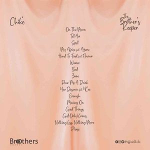 Chike – The Brother's Keeper Album Track List.