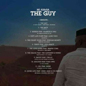 MI Abaga – The Guy Album Track List