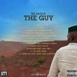 MI Abaga – The Guy Album Track List