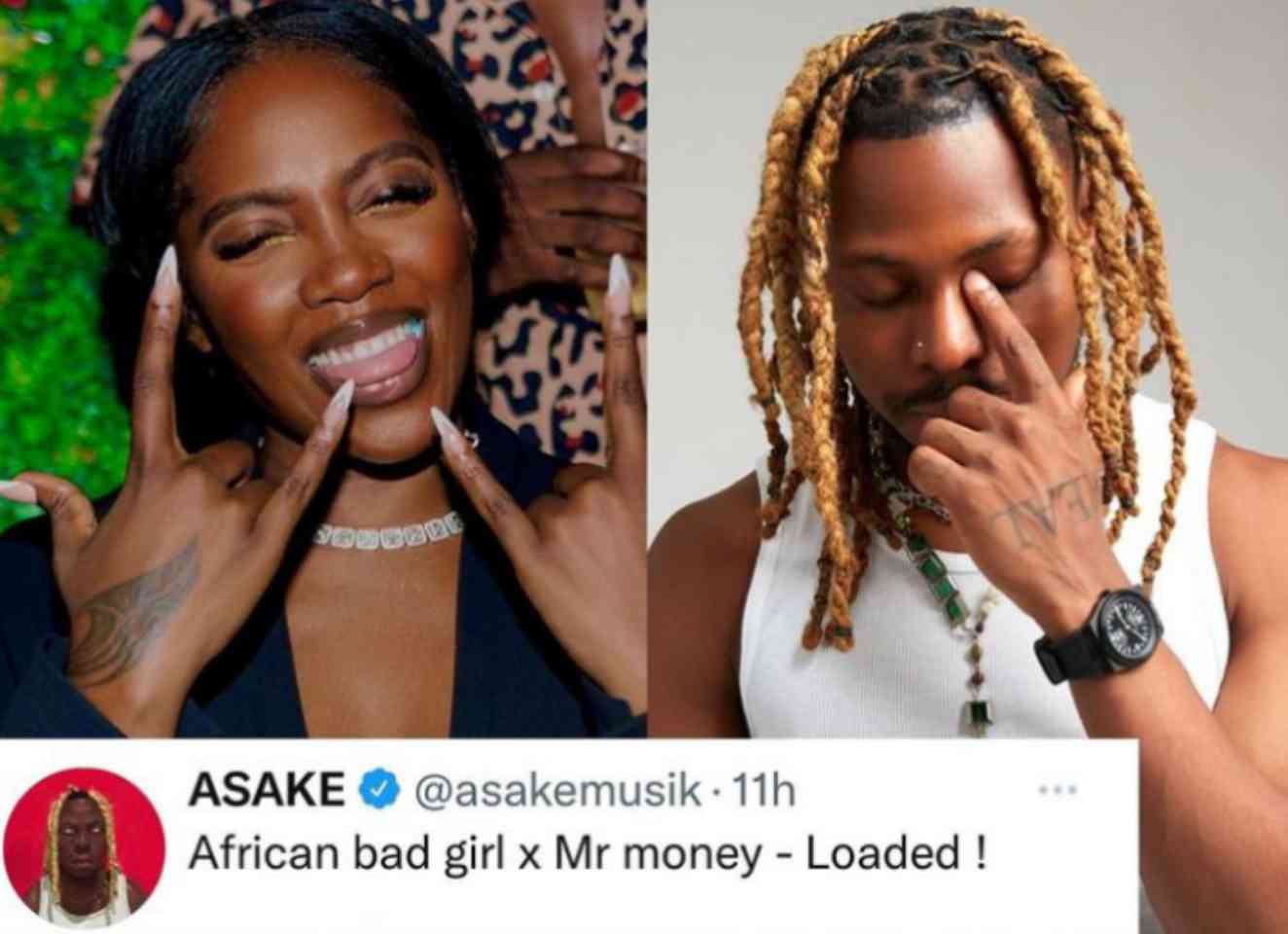 [Lyrics] Tiwa Savage ft. Asake – Loaded