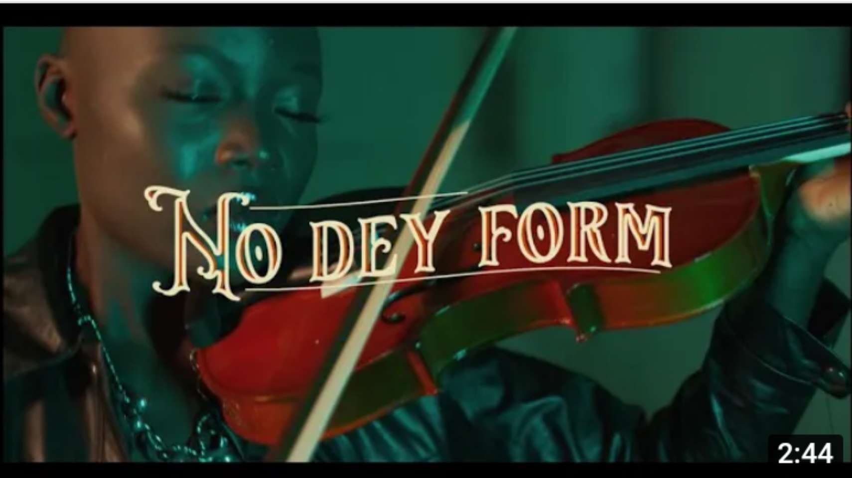 AV – No Dey Form (Video)