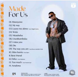 Harmonize "Made For Us" Track List