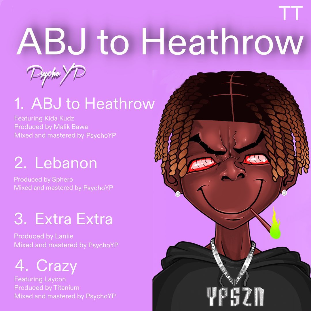 Psycho YP – ABJ To Heathrow EP