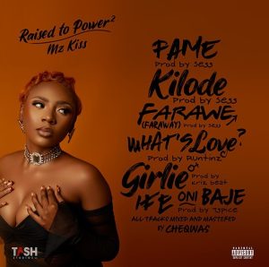 Mz Kiss Raised To Power2 EP Track List