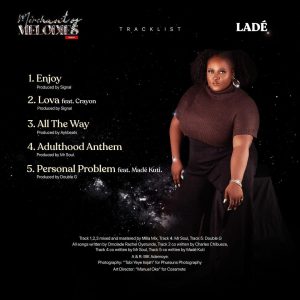 Lade – Merchant Of Melodies EP Track List