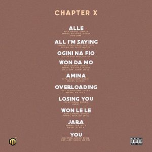 Mavins – Chapter X Album Track List