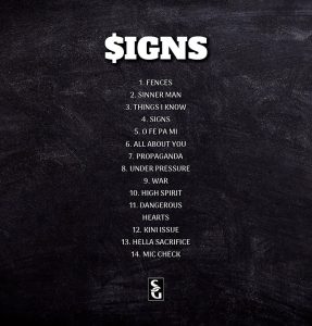 Runtown – Signs album Track List