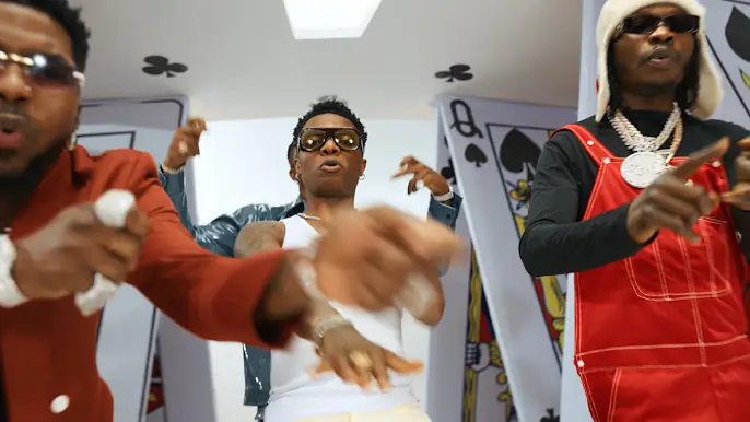 Rexxie ft. Skiibii, Naira Marley & Wizkid – Abracadabra (Remix) [Video]