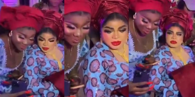 Bobrisky Sparks Reactions with Disrespectful Attitude Towards a Fan at an Event