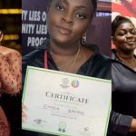 Eniola Badmus Expresses Gratitude For Receiving a Valuable Award From APC