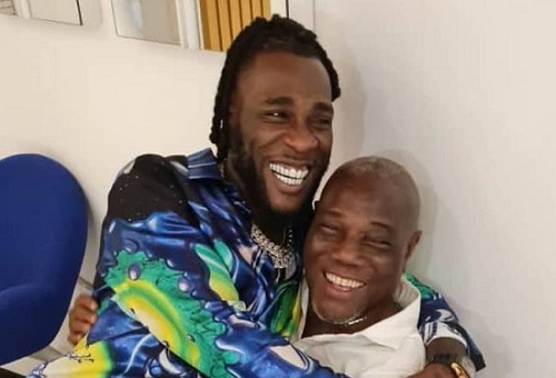 Burna Boy’s Dad Ecstatic As Son Performs At UEFA Champions League Final